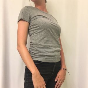 Nike short sleeve grey fitted shirt